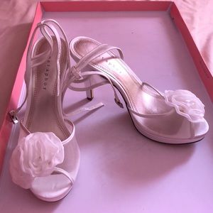 White Metaphor Heels